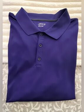 bcg Men's Deep Purple Polo Shirt